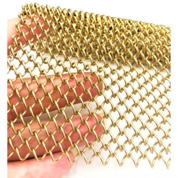 Customized Stainless Steel Wire Curtain Wall Mesh & Aluminum Decorative Screens