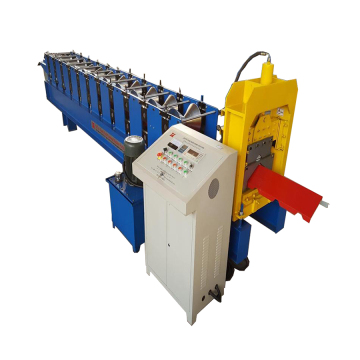 Aluminum Metal Roof Ridge Cap Roll Forming Machine
