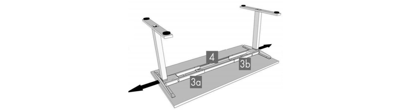 standing desk installation