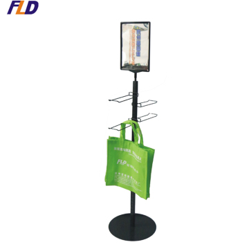 Outdoor Aluminum Poster Display Stand for Personal Tailor Market Shelves