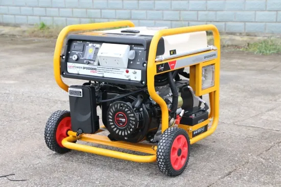 3kw Electric Start Portable Gasoline Generator Petrol with RCD