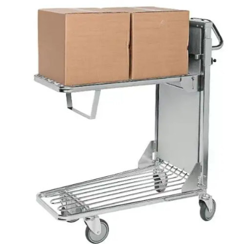 Heavy Duty Self-Leveling Trolley Platform Trucks
