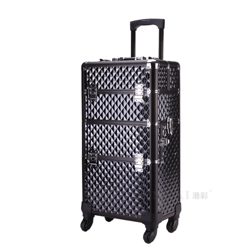Two in one set large makeup case