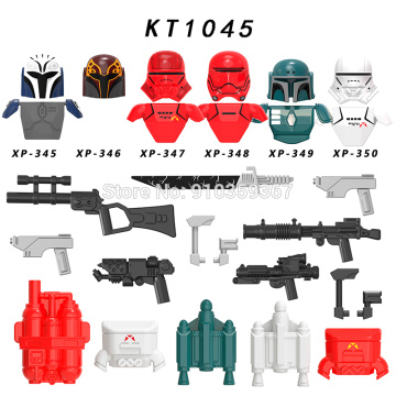 Single Sell Mandalori Bo Katan Sabine Action Figures Accessories Armor Darksaber Building Blocks Toys For Children KT1045