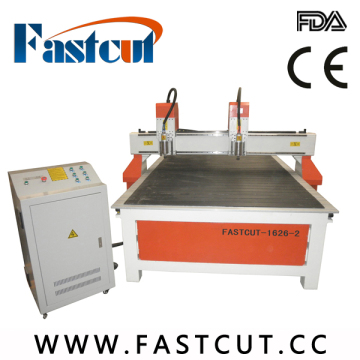 High precison factory price logo signs woodworking marking multi-heads cnc router wood moulding machines