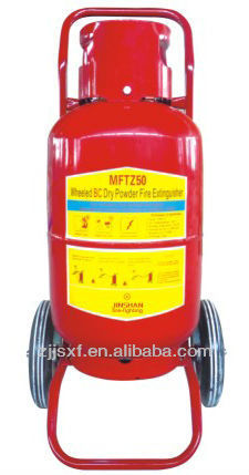wheeled 50KG ABC dry powder fire extinguisher