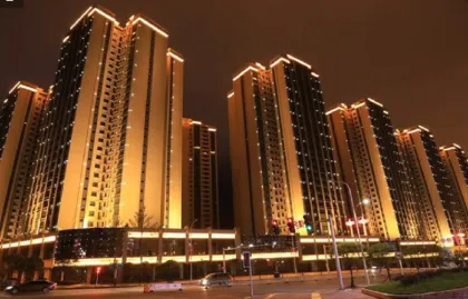 288W Dual-Head Stadium Parking Lot Lighting Fixture