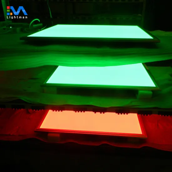 24V Multicolor RGBW LED Ceiling Light Panel 600x600 for KTV Surface Lighting