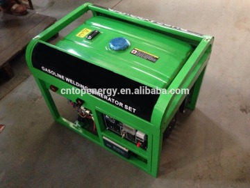10% off stock promotion!! 6KVA luxury config gasoline welding generator for sale (with 5m cable)