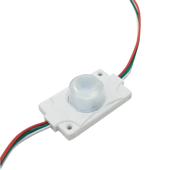 Programmable RGB LED Module with WS2811 Chip and SMD5050 LEDs for Dazzling 5V Side Lighting in Advertising Boxes