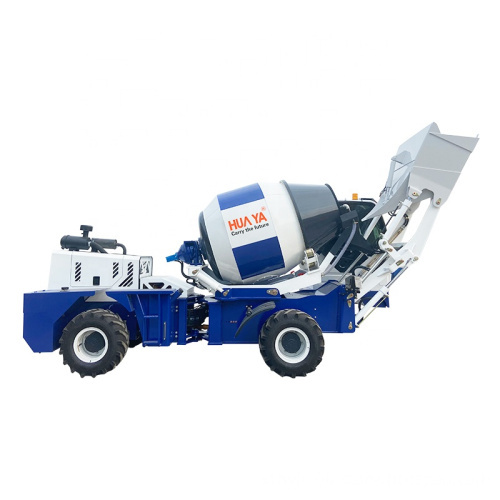2022 Newest Self Loading Concrete Mixer Truck with Hydraulic Pump (1m³-6m³)