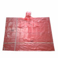 Plastic protective raincoat