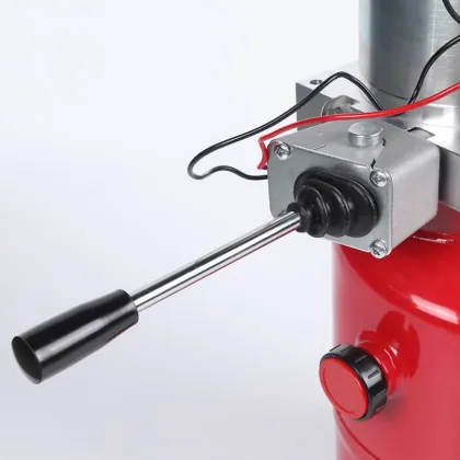 Dc single action manual control hydraulic power unit