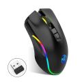 Type-C oplaadbare RGB-gaming draadloze muis