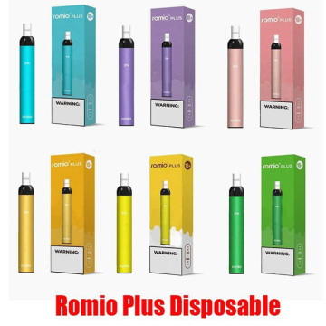 Romio Plus Disposable Vape Device with Fruits Flavors