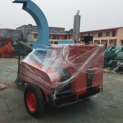 PTO Diesel Mobile Forest Wood Chipper