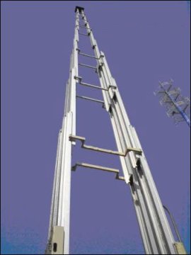 Rated Load 200 Kg Mobile Hydraulic Lifting Platform For Factory, Hotel