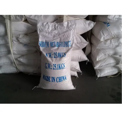 Shandong industrial sodium metabisulfite price