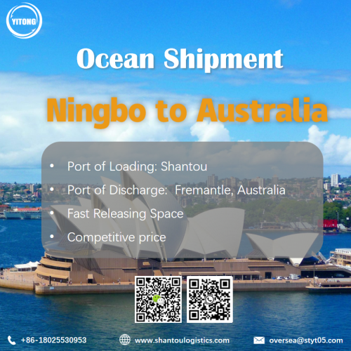 Meeresfracht von Ningbo nach Fremantle