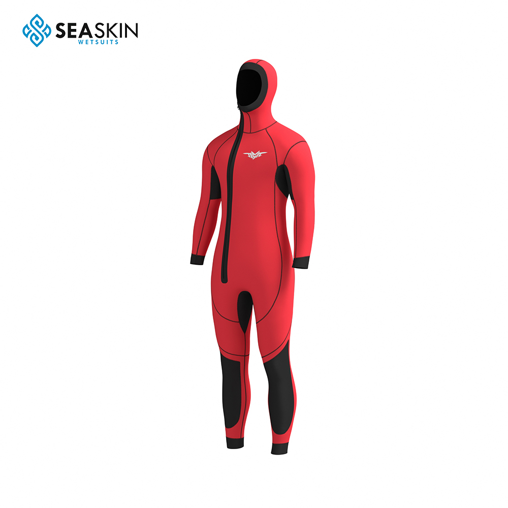 Seaskin Heavy One Piece Hooded Canyoning Wetsuit