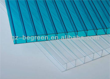 Service tempreature -40C- +120C polycarbonate transparent roofing sheet