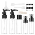 leerer Plastik 50 ml 30 ml Reise tragbarer Flip -Gel -Flaschen -Kit -Desinfektionssatz Set