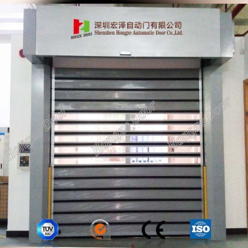 Aluminum Alloy High Speed Insulated Spiral Door