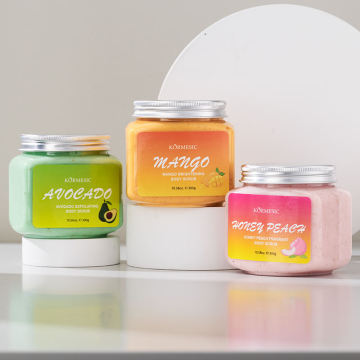 MIDUO OEM Badan Scrub Krim untuk Pelembap dan Pemutihan