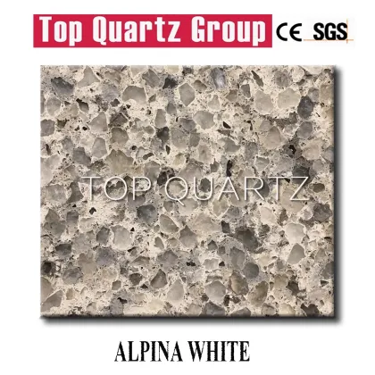 alpina white quartz stone