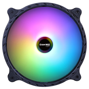200mm ARGB Mute Computer Case Fan with Heat Sink for Gaming PC Cooling