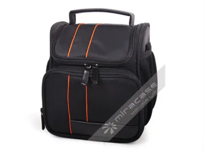 Custom  Black Functional Dobby Slr Camera Pouch With Durable Handle