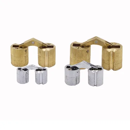 Brass Barrel Invisible Hinges for Furniture