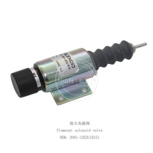 Cummines 6BT5.9 12V Flameout Solenoid صمام 2001-12E2U1B1S1