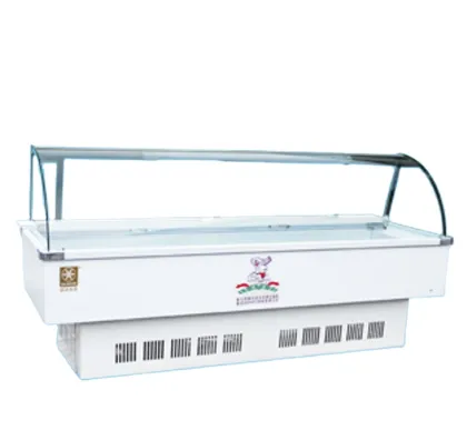 Commercial Display Chiller Showcase for Fresh Meat and Delicatessen