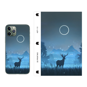 Customized Mobile Phone Back Sticker PVC Back Skin