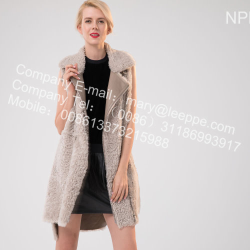 Icelandic Lamb Women Fur Gilet