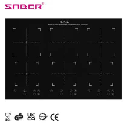 6 Burner Induction Cooktop - Multipurpose Induction Stove & Cooker