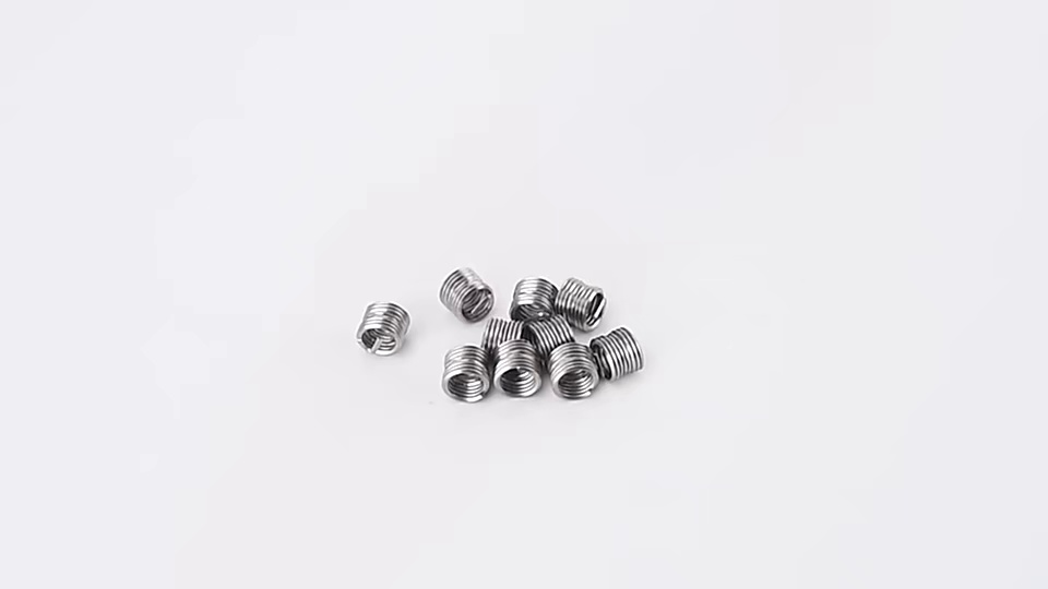 Stainless Steel Metric Coarse Size Screw-Locking Wire Thread Insert M12*1.5 DIN8140 standard