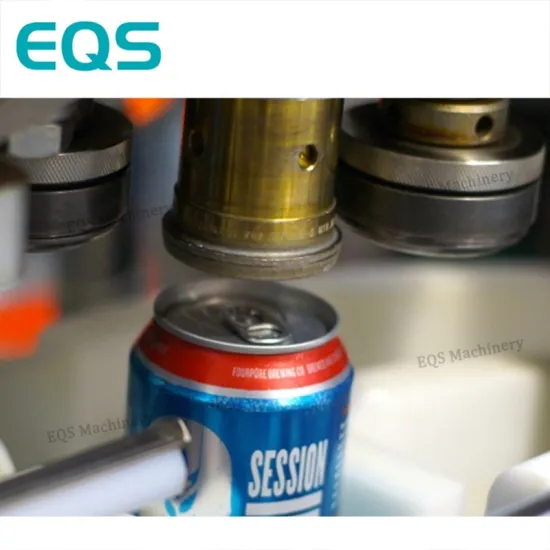 Automatic Beer Can Production Line: Filling and Sealing Machine