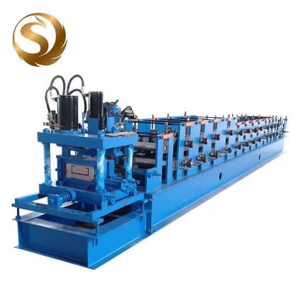 Steel Frame Purlin Machine - Building Material Roll Forming Equipment