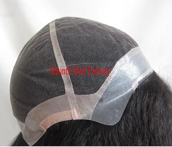 Brazilian Hair Human Hair Type and Toupee Type women toupee,polyurathane base wig
