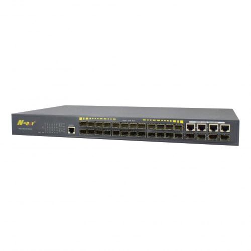 24 Ports L2 10/100M Managed POE Switch