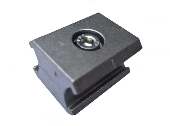 Parallel Aluminum Joint Aluminum Pipe Connector For Lean Pipe System