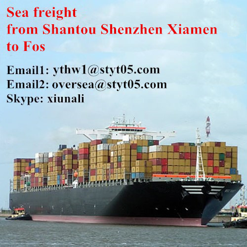 Shantou to Fos sea freight shipping timetable
