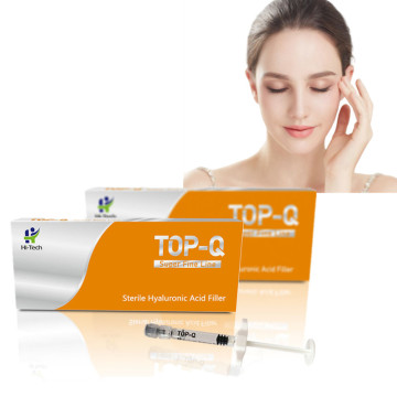 Injectable hyaluronic acid facial dermal filler for wrinkle filler injection