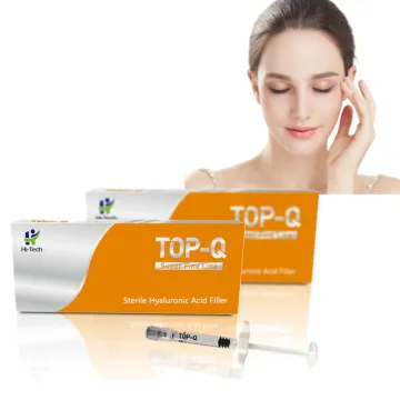 Injectable hyaluronic acid facial dermal filler for wrinkle filler injection