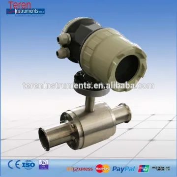 high sensitive volumetric flow measurement mag flowmeter with IP68 water-proof