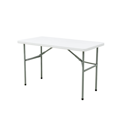 Mesa exterior de plástico plegable de 4 pies para bodas