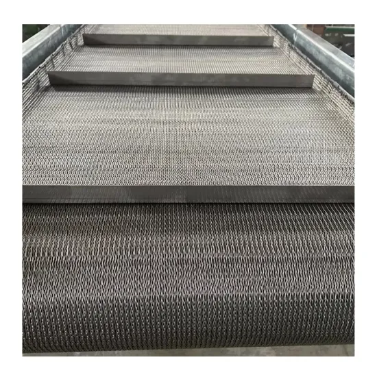 Stainless Steel Herringbone Conveyor Belt