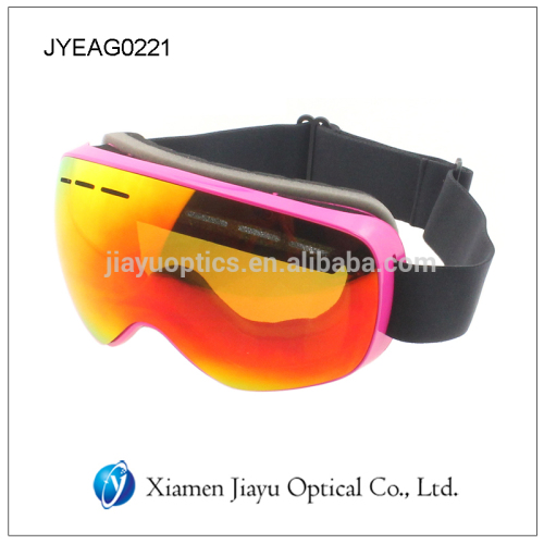 Narrow bezel revo lens ski goggles lady style